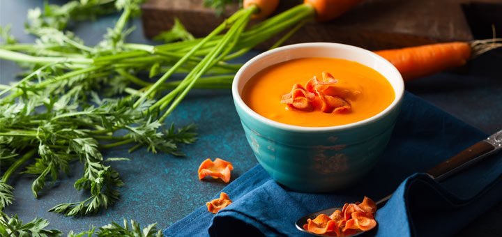 Creamy Vegan Carrot Soup - Dherbs - The Best All Natural Herbal